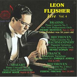 Cover of Leon Fleisher Live, Vol. 4