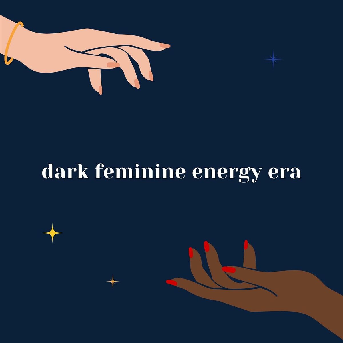 Album cover of dark feminine energy era