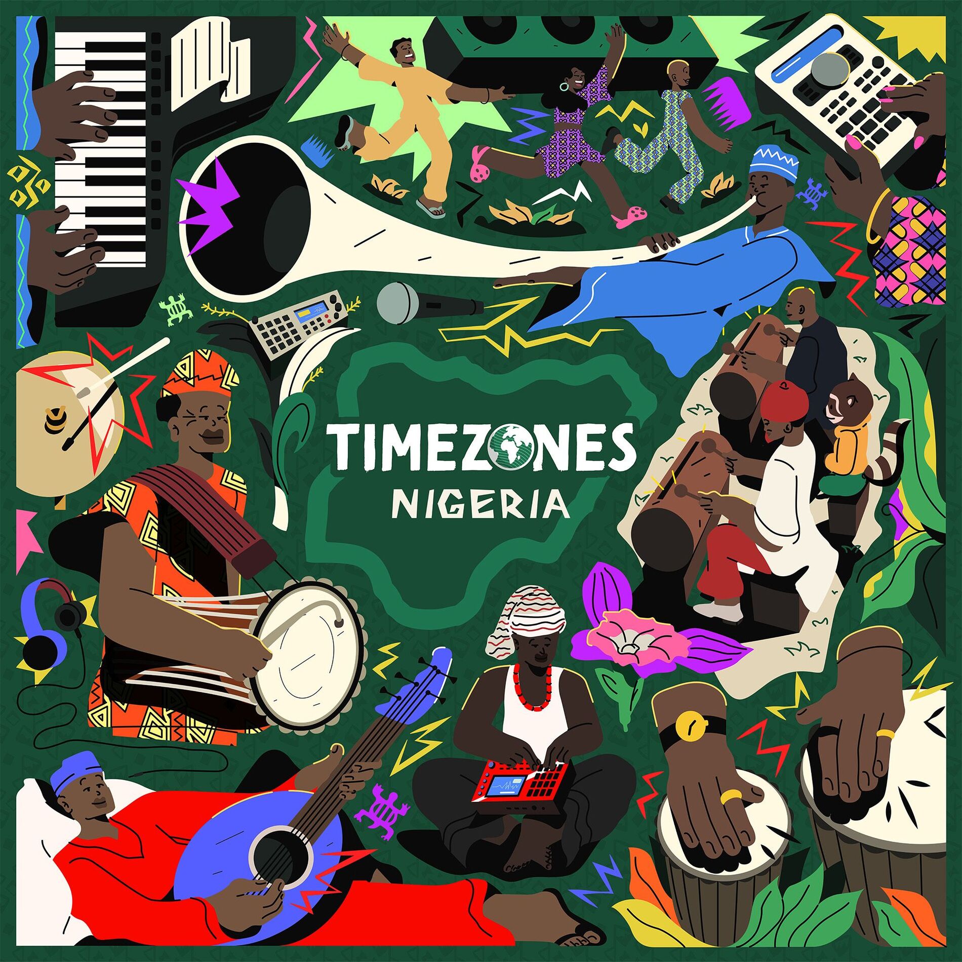 Album cover of Chillhop Timezones Nigeria