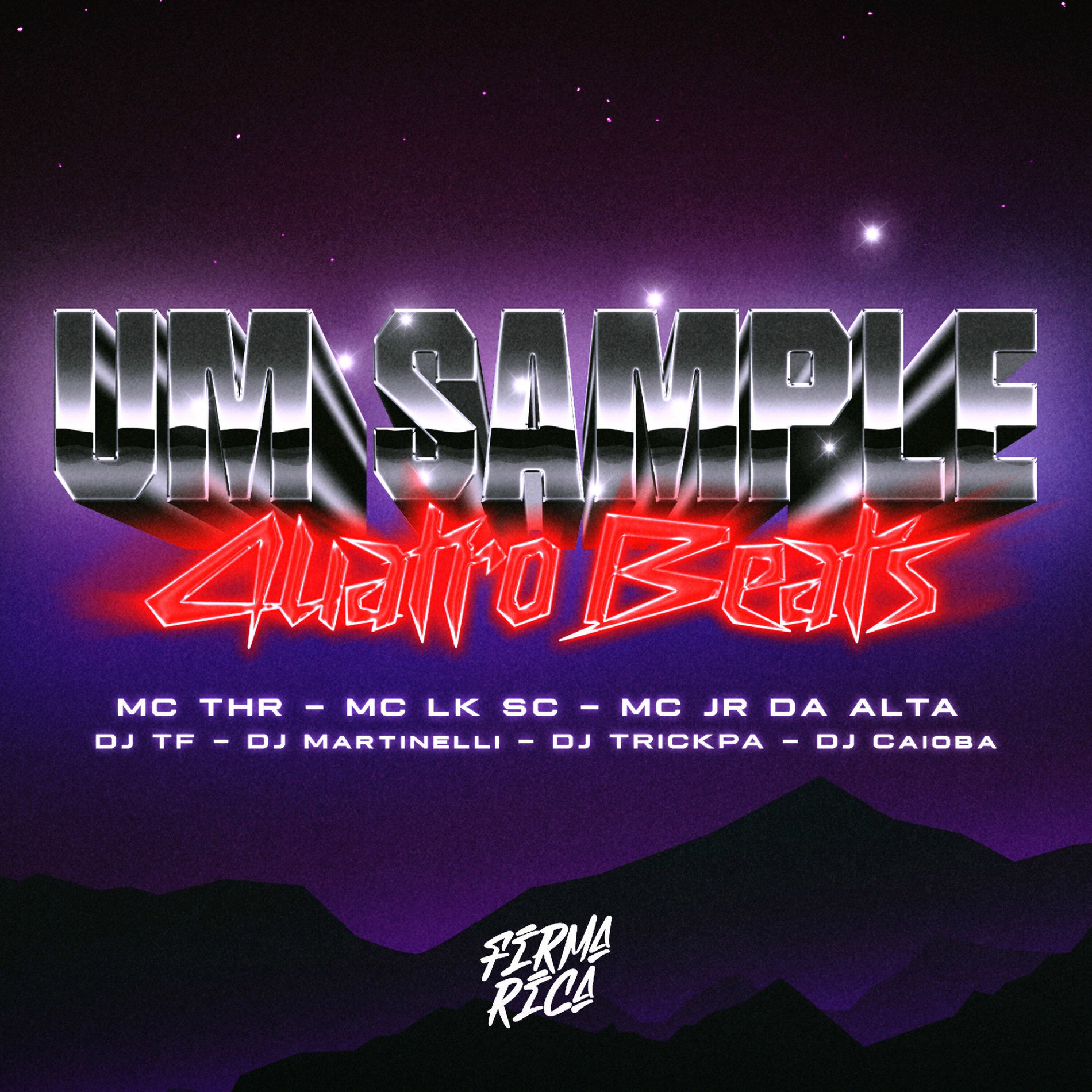 Album cover of Um Sample Quatro Beats