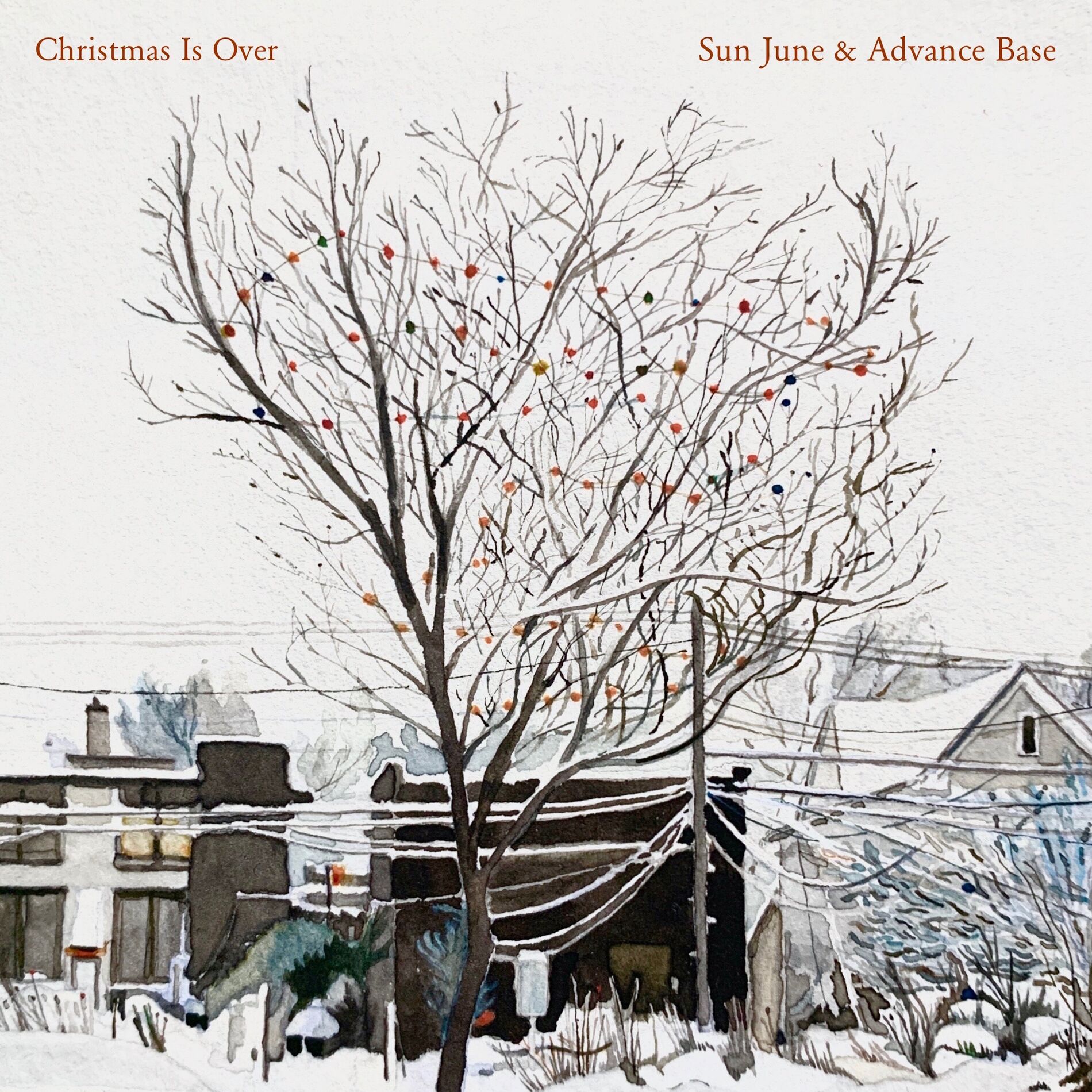 Album cover of Christmas Is Over