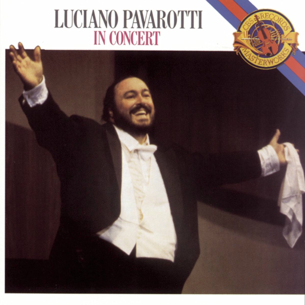 Album cover of Luciano Pavarotti in Concert