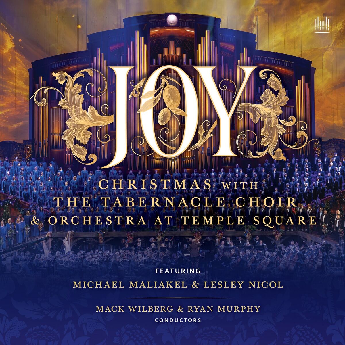 Album cover of Joy! Christmas with The Tabernacle Choir and Orchestra at Temple Square