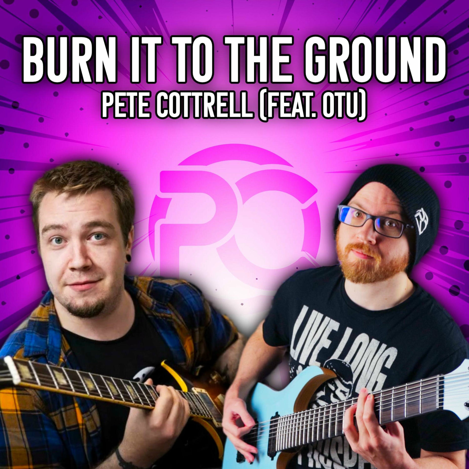 Album cover of Burn It To The Ground (feat. Otu) [In The Style Of Meshuggah]