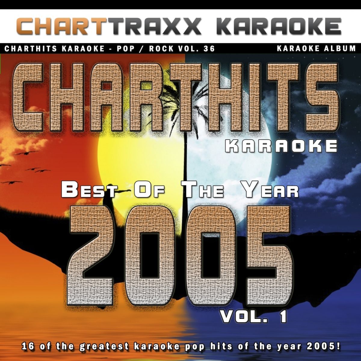 Album cover of Charthits Karaoke : The Very Best of the Year 2005, Vol. 1 (Karaoke Hits of the Year 2005)