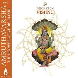 Cover of Amruthavarsha, Vol. 3 (Shlokas on Vishnu)