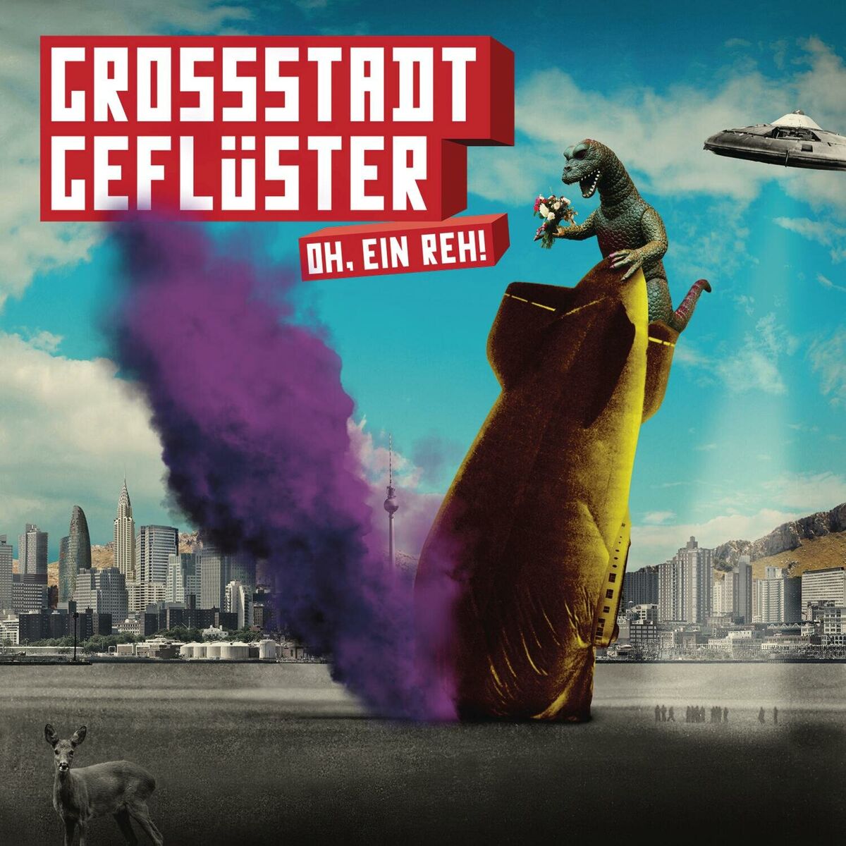 Album cover of Ufos überm Fernsehturm