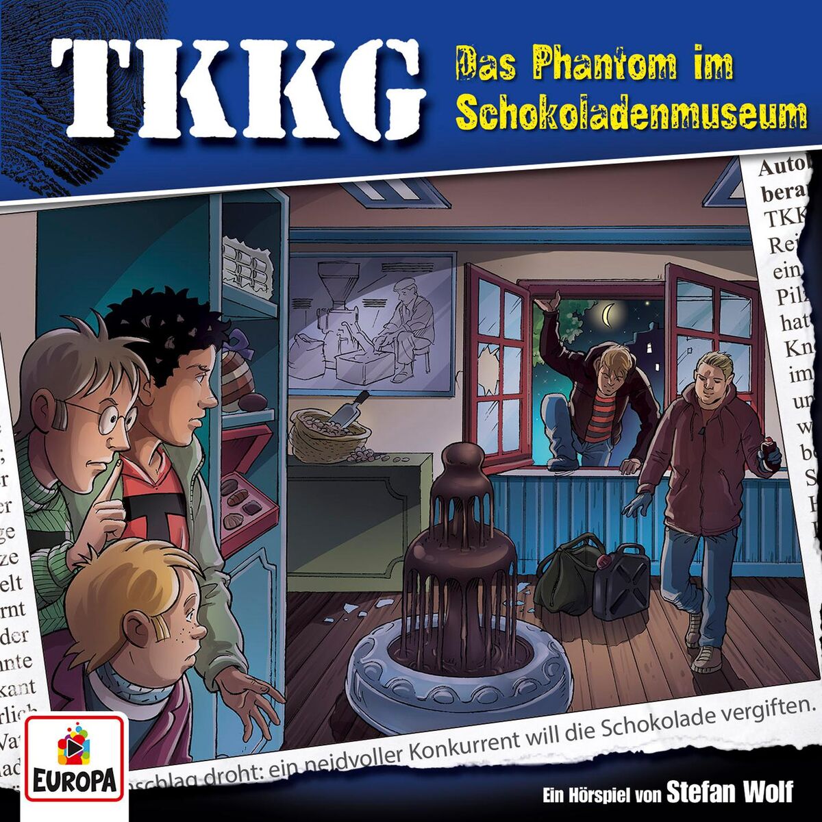 Album cover of 110 - Das Phantom im Schokoladenmuseum