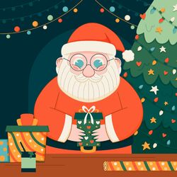 Cover of Santa’s Christmas Eve Songs: Best of Winter Carols