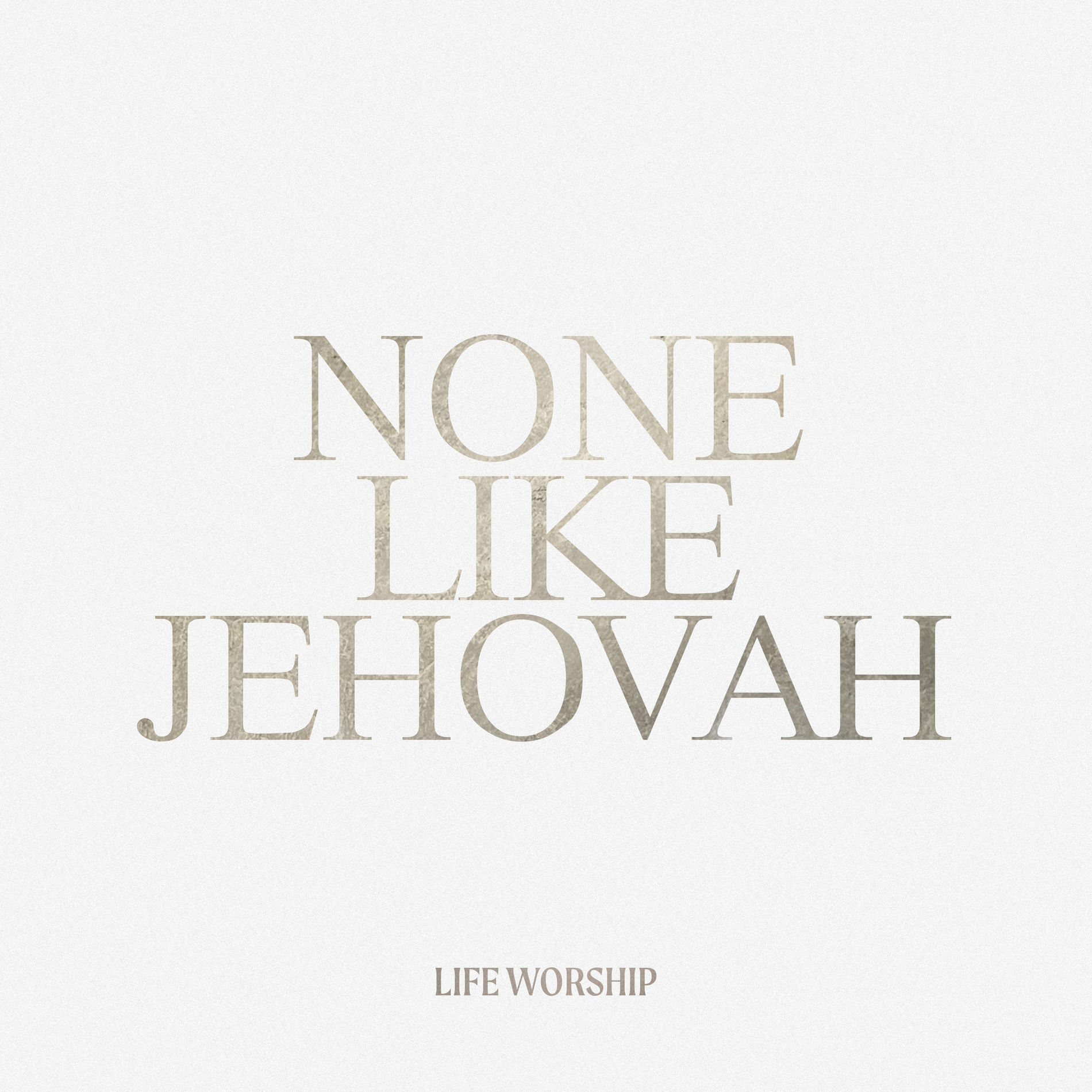 Album cover of None Like Jehovah