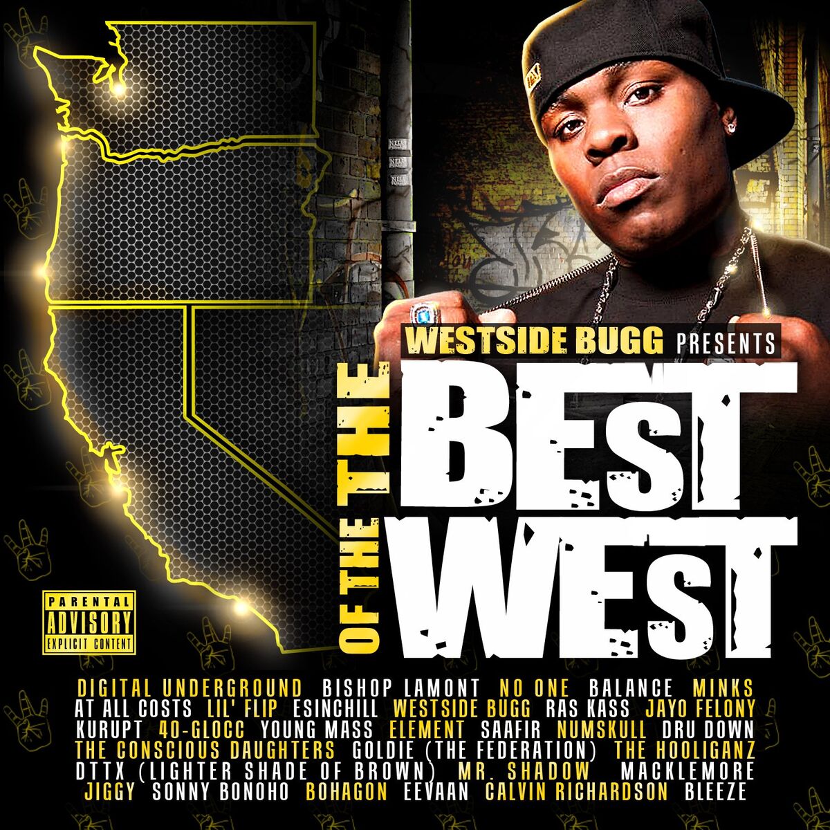 Album cover of Westside Bugg Presents... The Best of the West