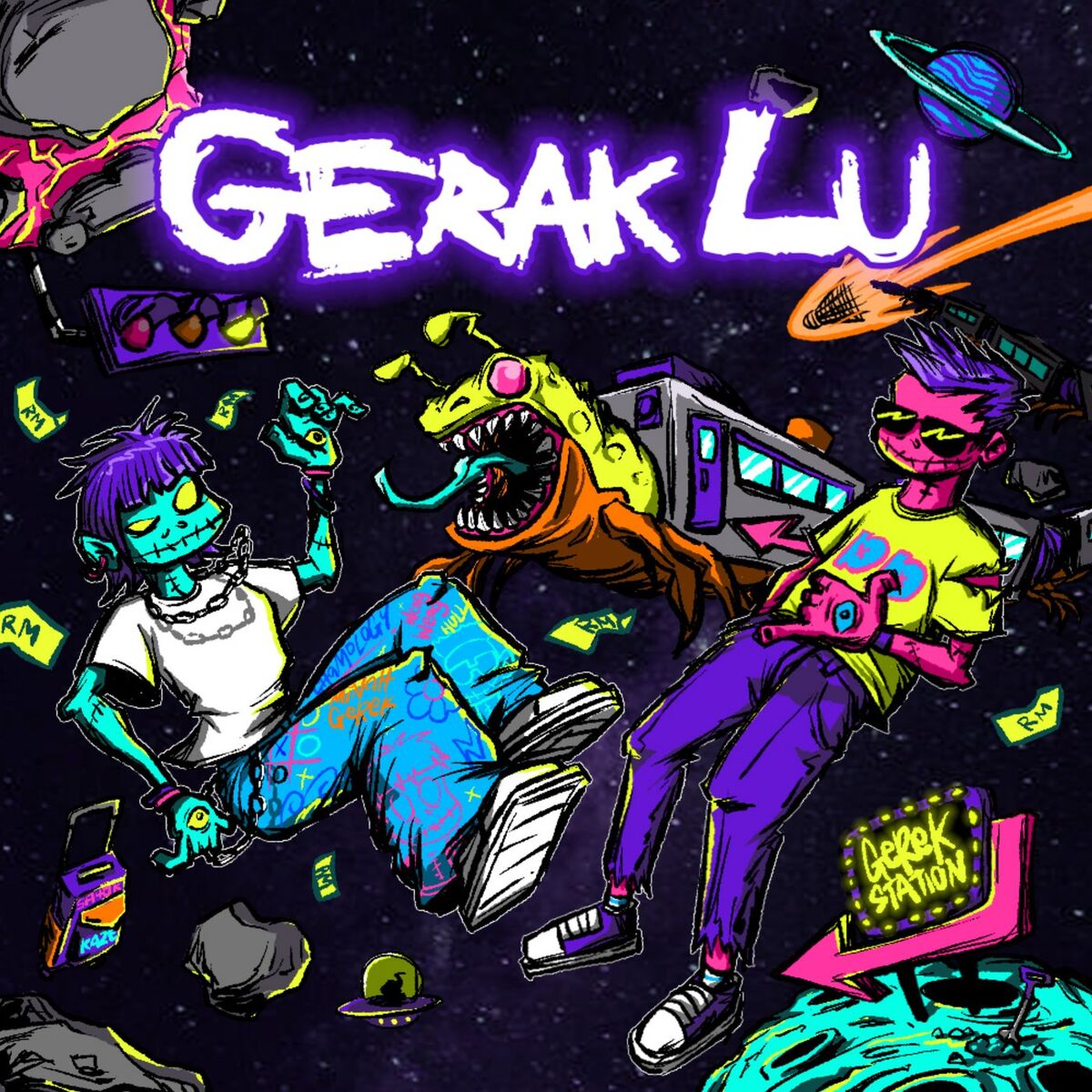 Album cover of Gerak Lu