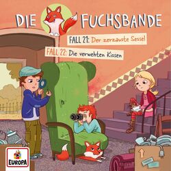Cover of 011/Fall 21: Der zerzauste Sessel / Fall 22: Die verwehten Kissen