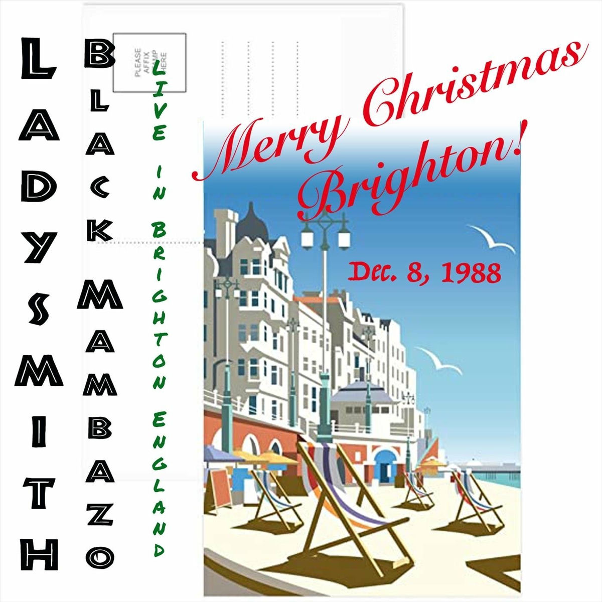 Album cover of Merry Christmas Brighton! (Live In Brighton, England, December 8, 1988)