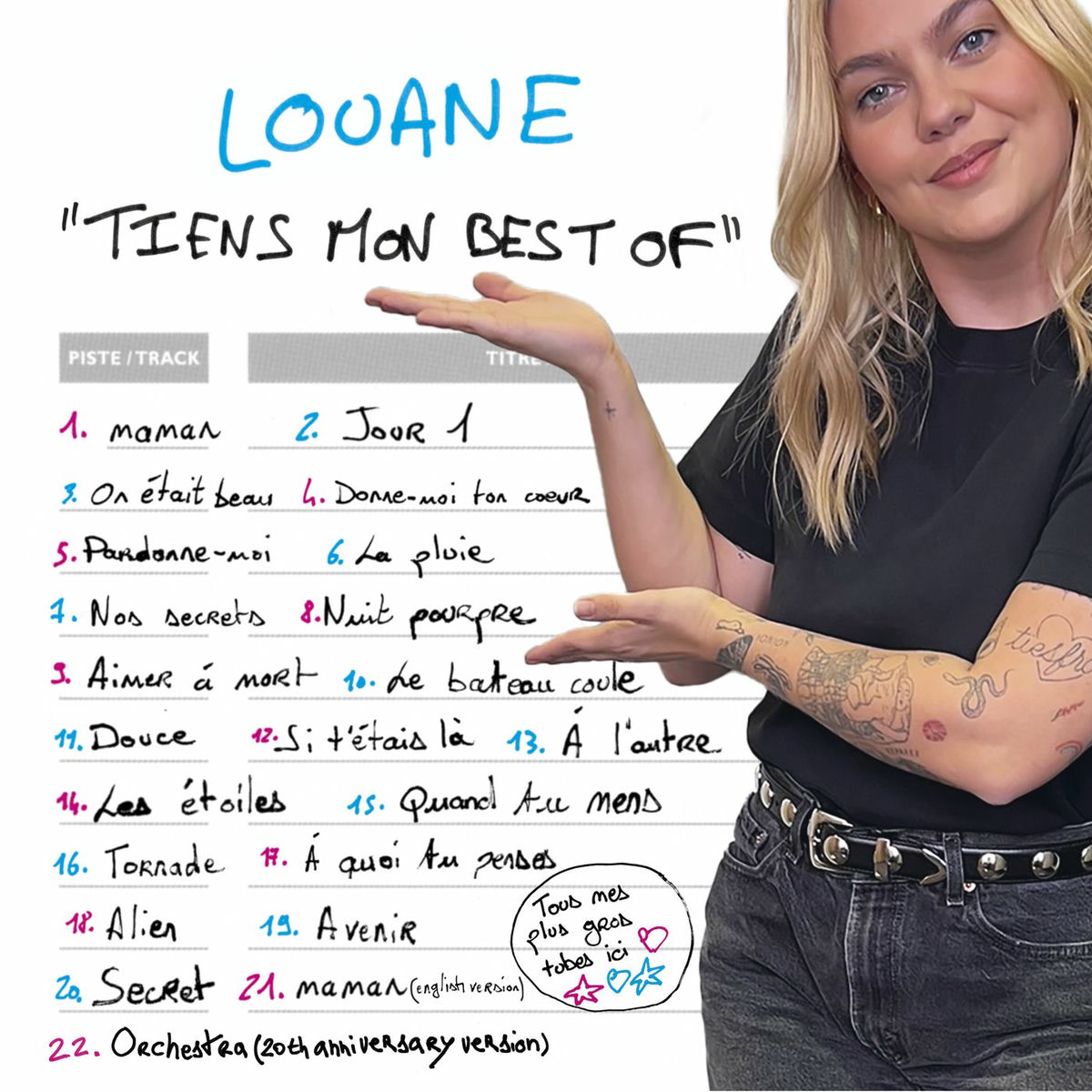 Album cover of Tiens mon best of