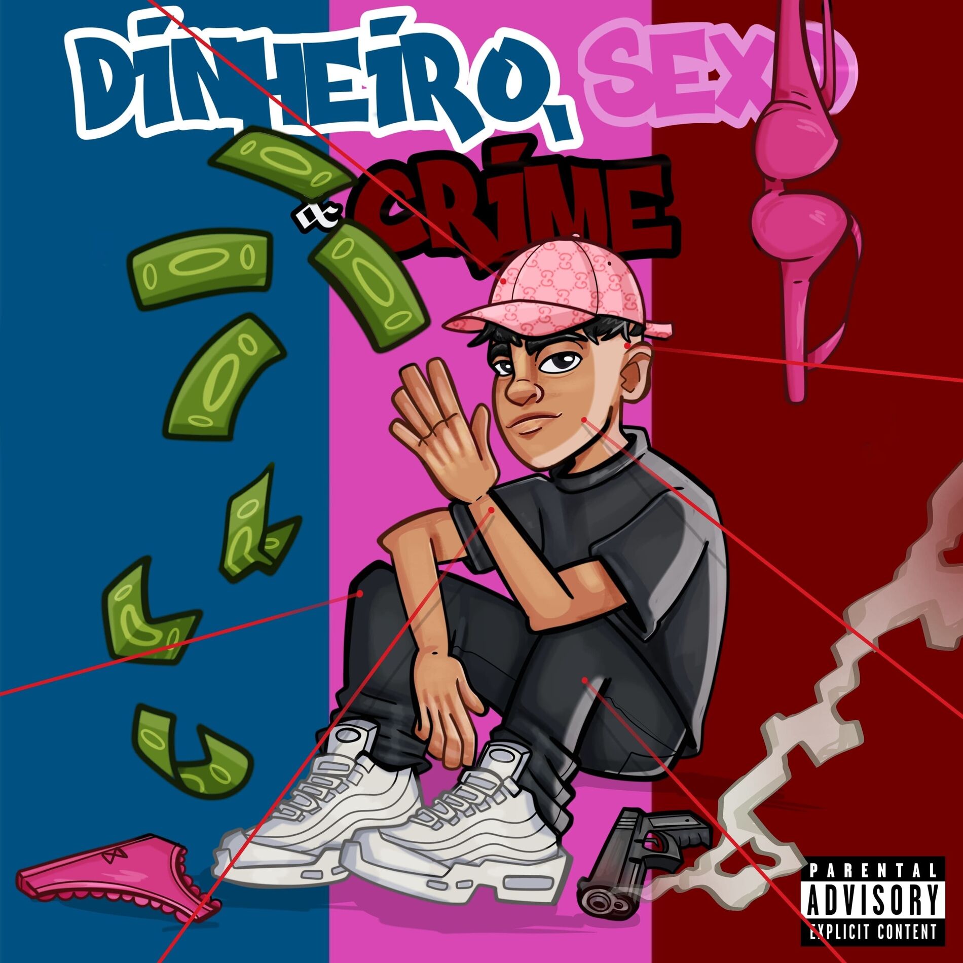 Album cover of Dinheiro, Sexo & Crime