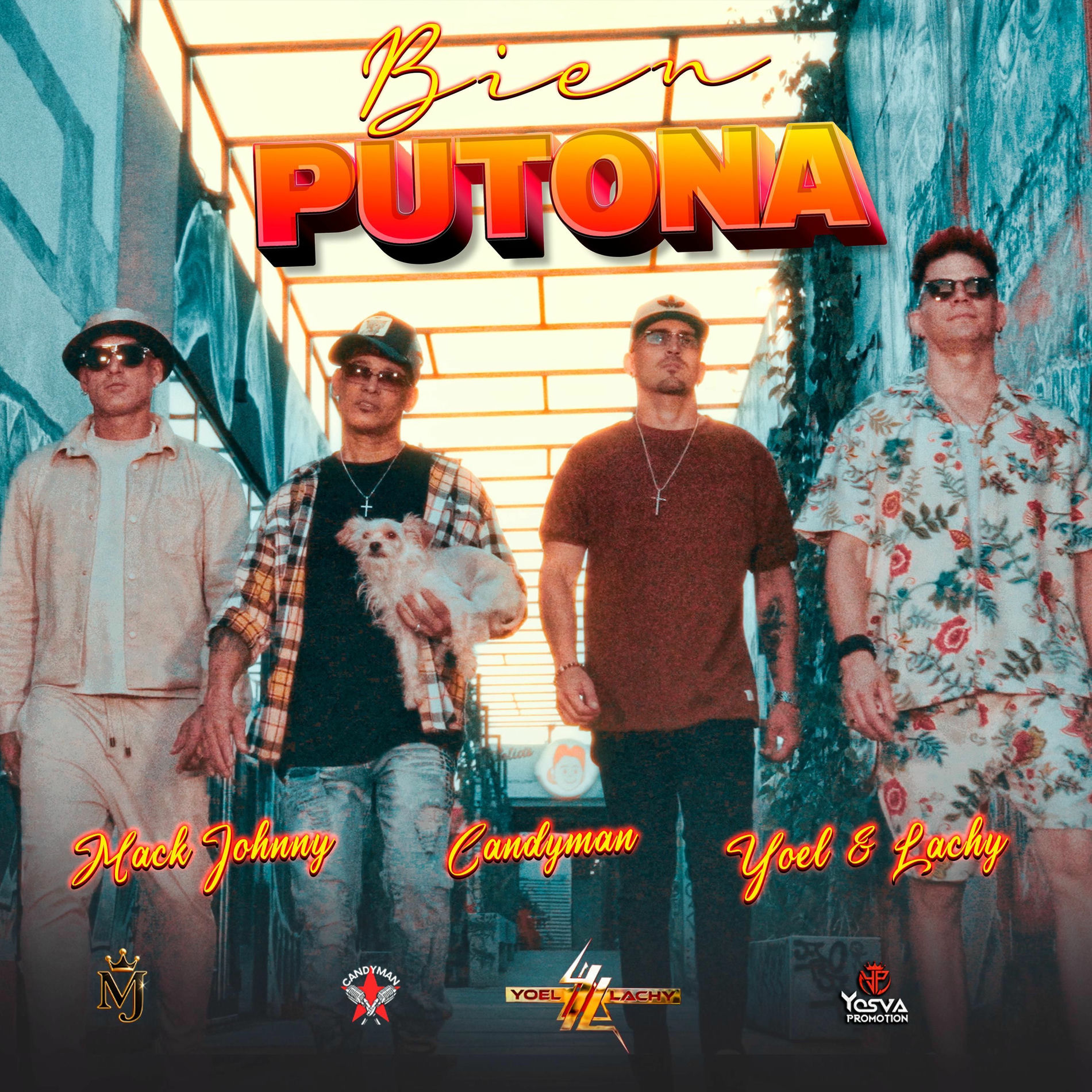 Album cover of Bien Putona (feat. Candyman & Mack Johnny)