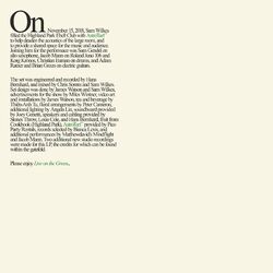 Cover of Live on The Green