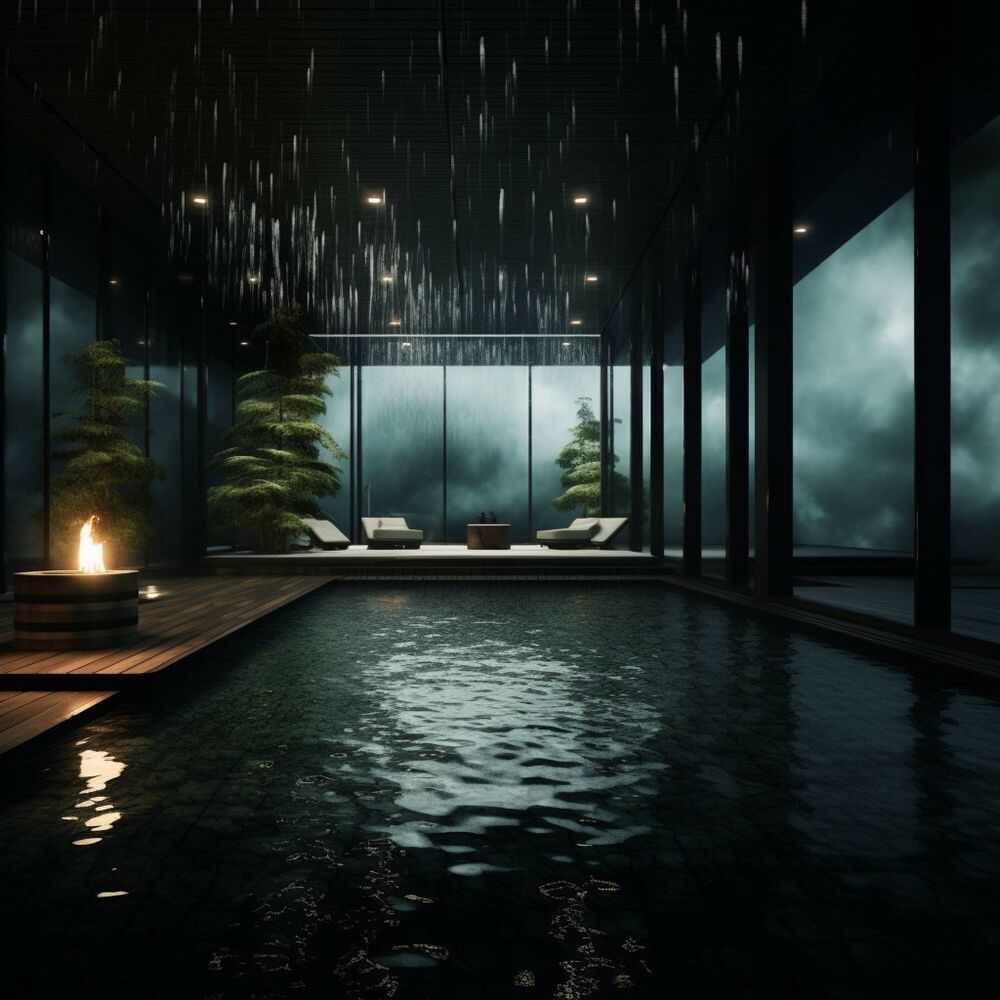 Picture of Rain in the Spa: Music for Serene Moments