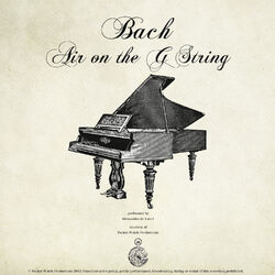 Cover of Bach: Suite No. 3 in D Major, BWV 1068. Air (on the G String)