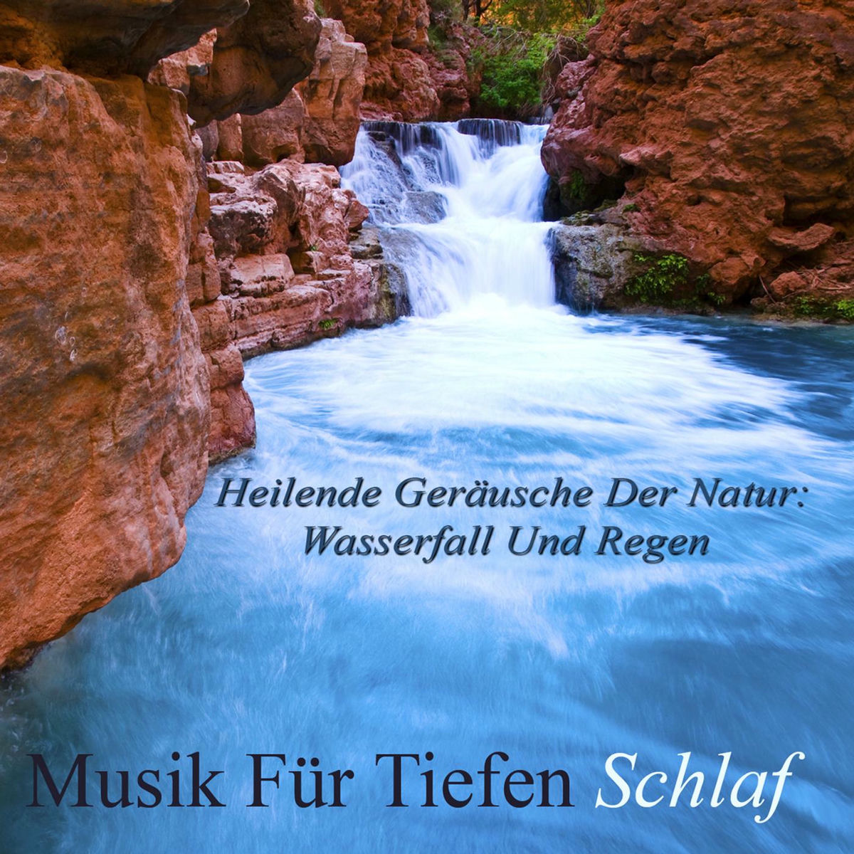 Album cover of Heilende Geräusche Der Natur: Wasserfall Und Regen (Der Gipfel Der Natürlichen Weiss Geräusch Meditation)