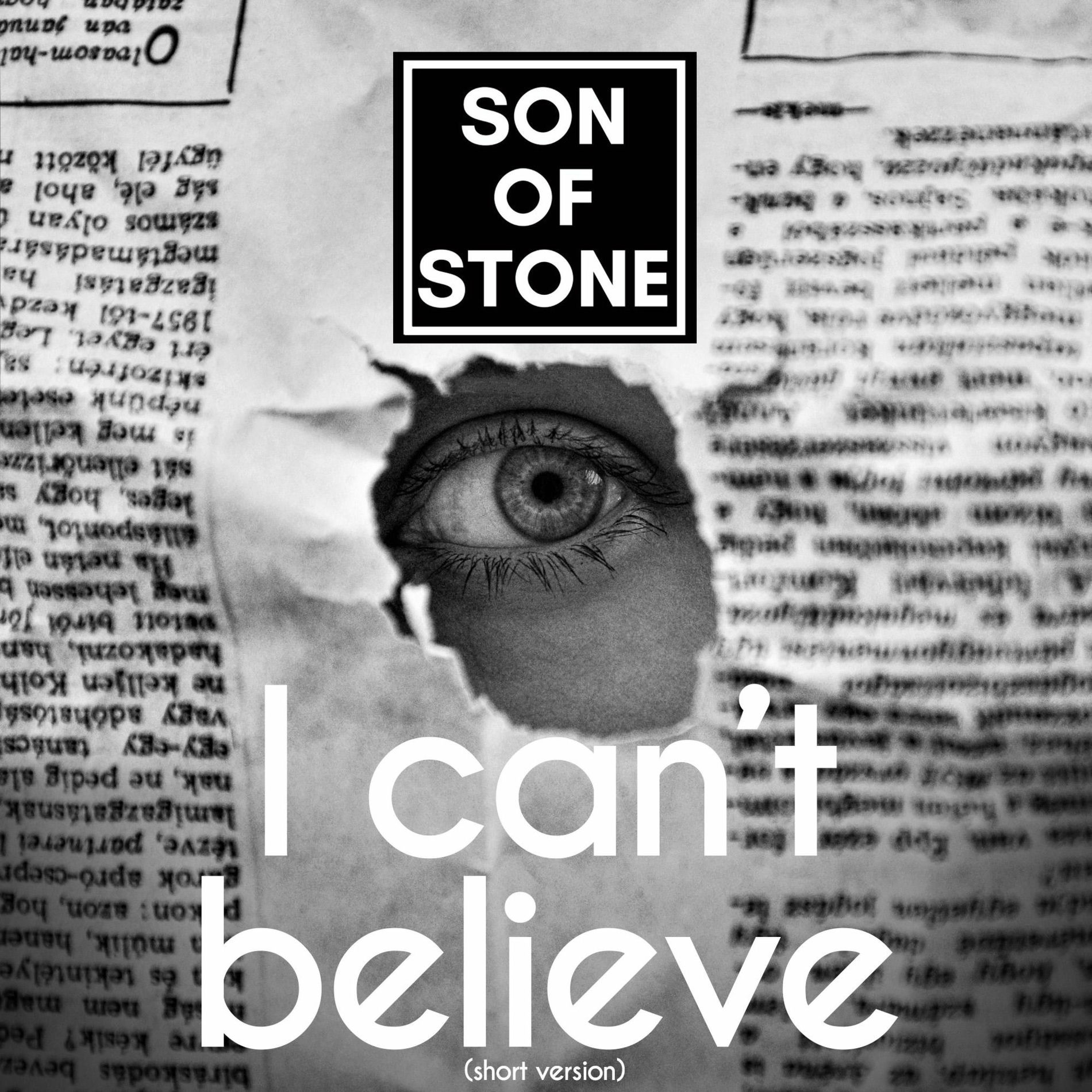 Album cover of I can't believe (Short Version)