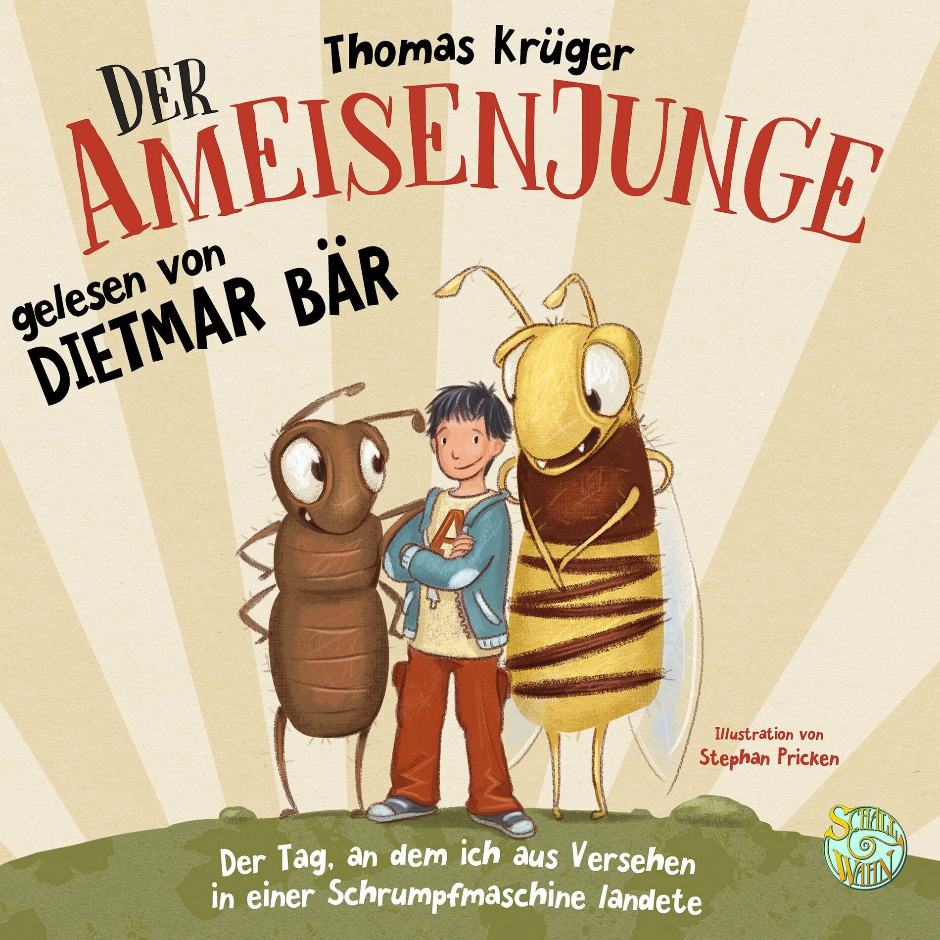 Album cover of Der Ameisenjunge (Der Tag, an dem ich aus Versehen in einer Schrumpfmaschine landete)