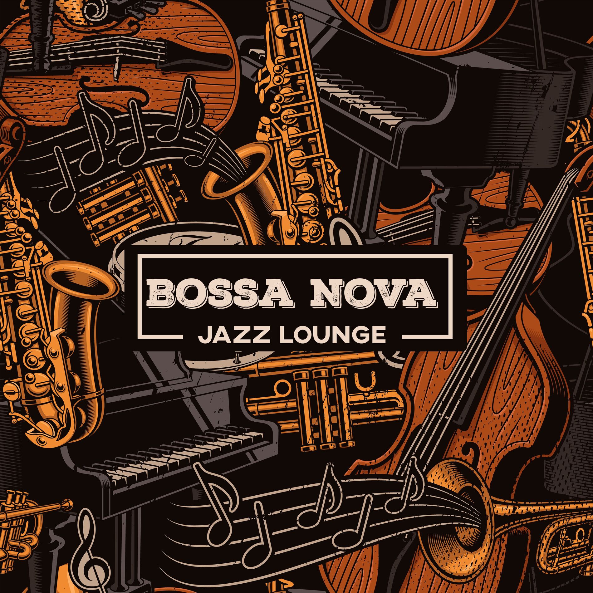 Album cover of Bossa Nova Jazz Lounge: Summer Dinner Music, Beach Bar, Relaxing Jazz Music