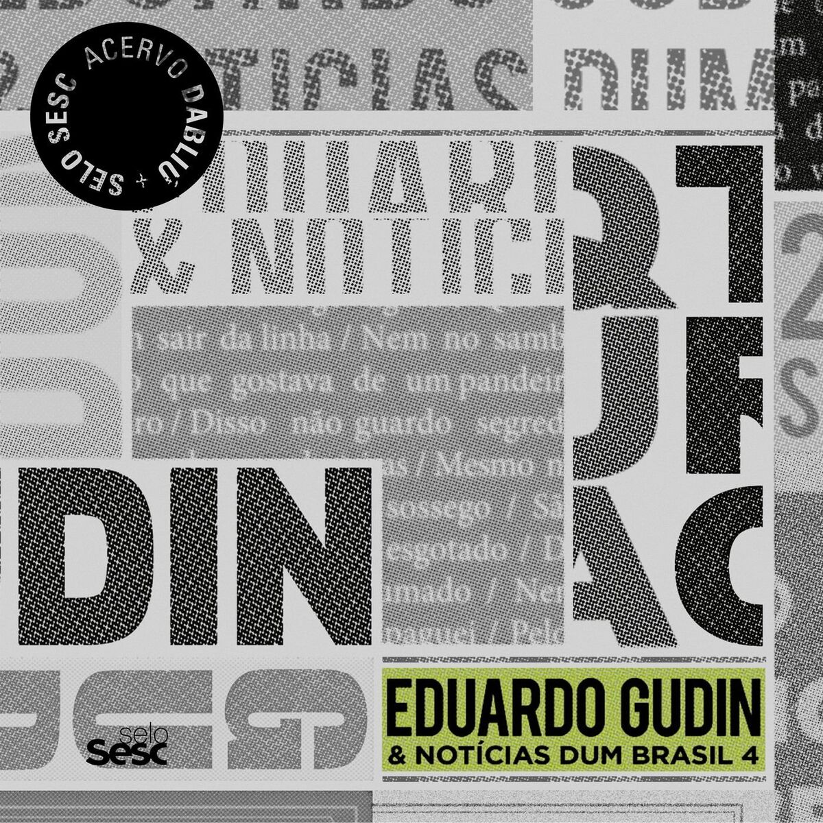 Album cover of Eduardo Gudin & Notícias Dum Brasil 4