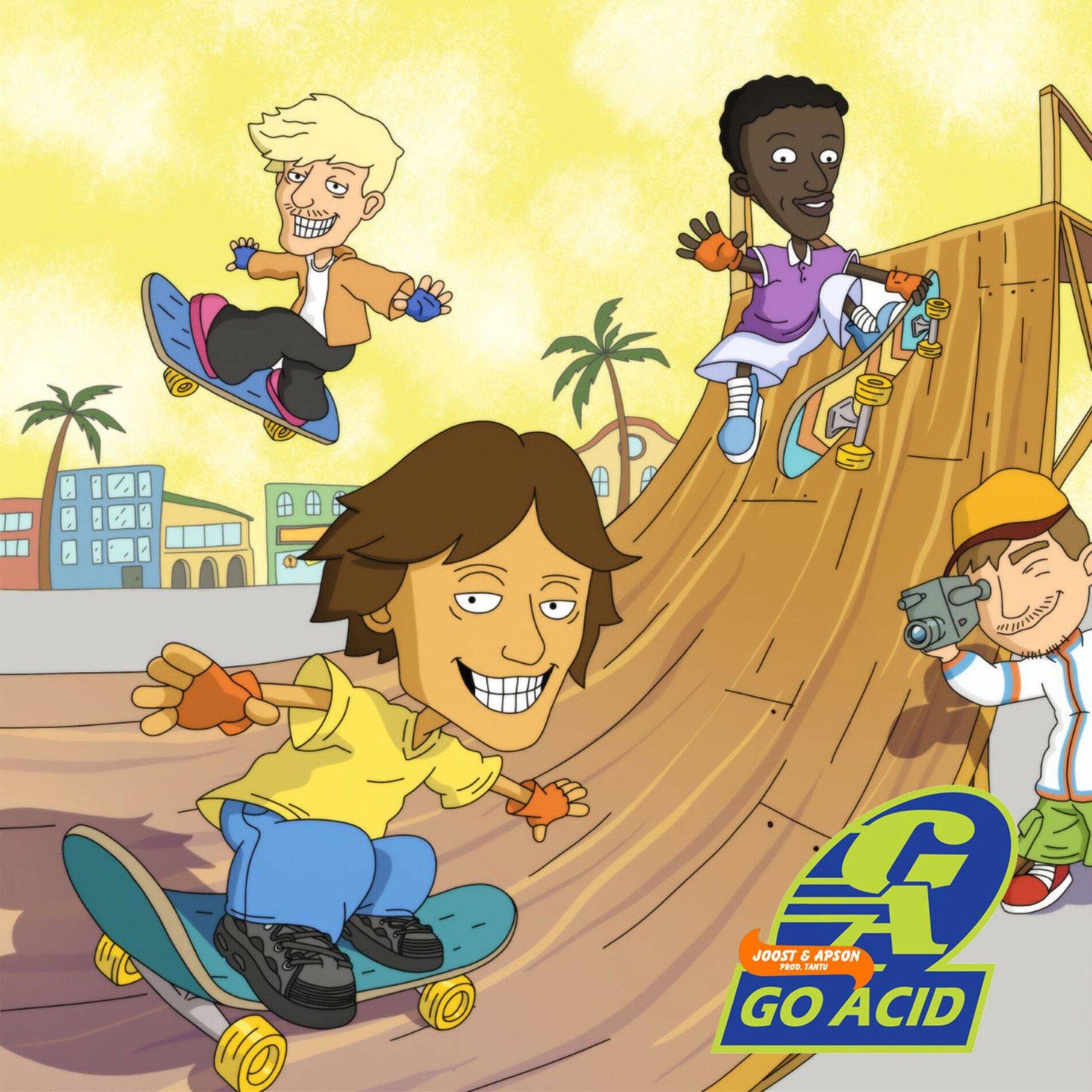 Album cover of Go, Acid! (feat. Joost & Apson)