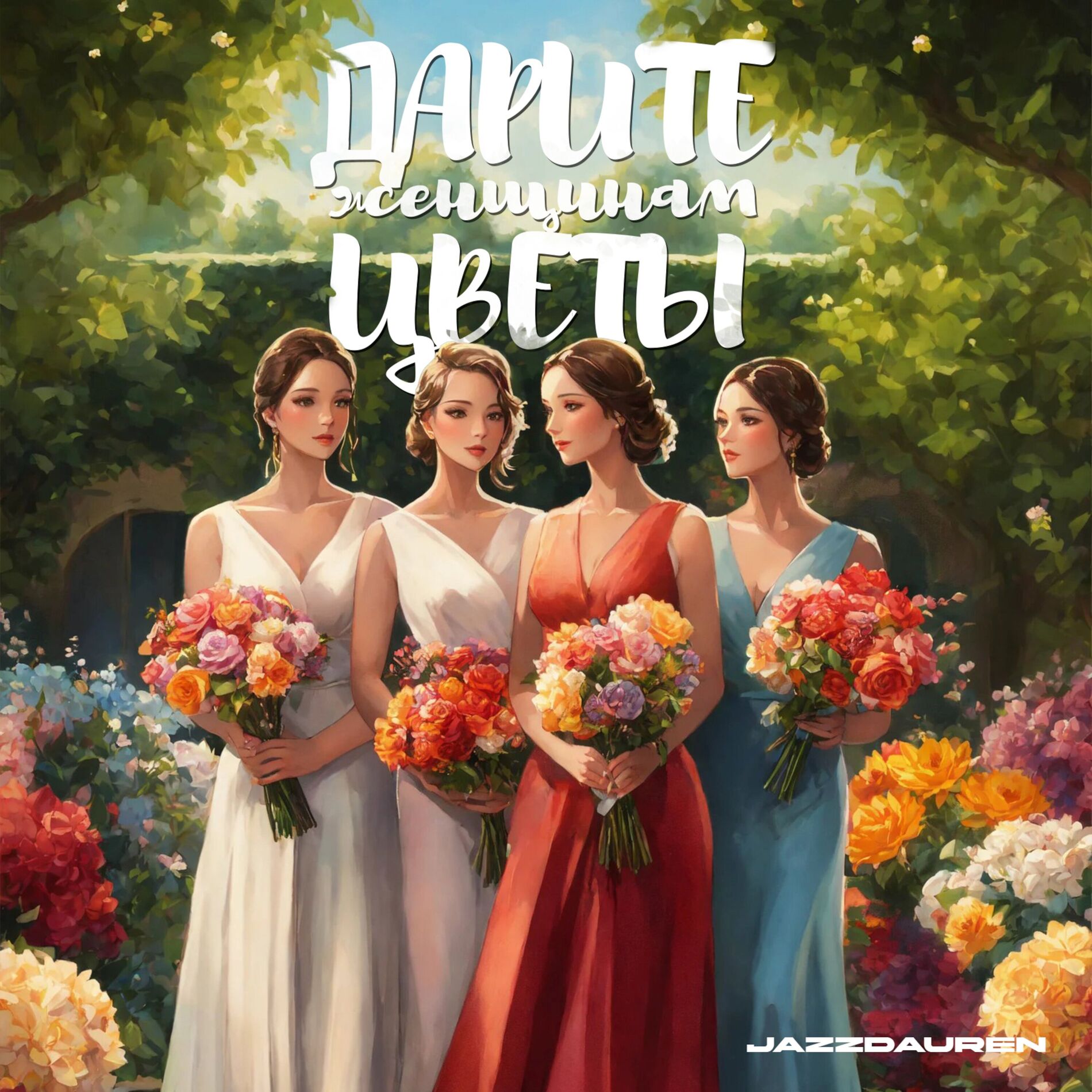 Album cover of Дарите женщинам цветы