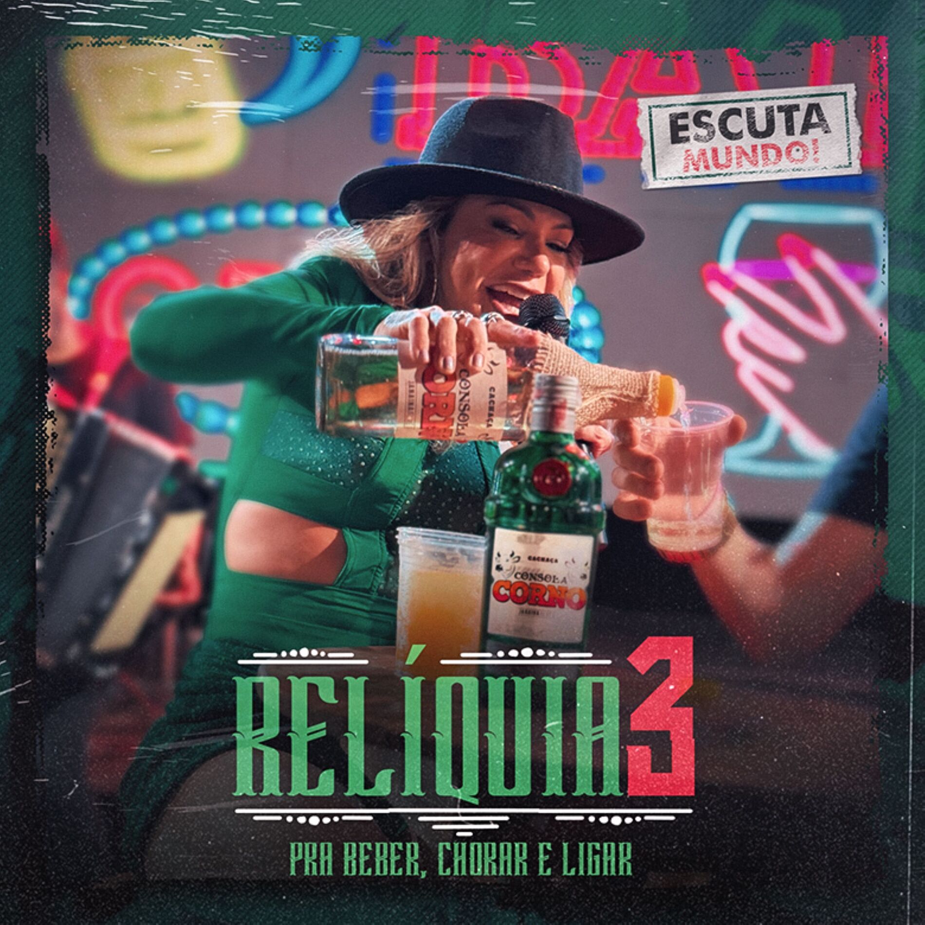 Album cover of Relíquia 3 - Pra Beber, Chorar e Ligar
