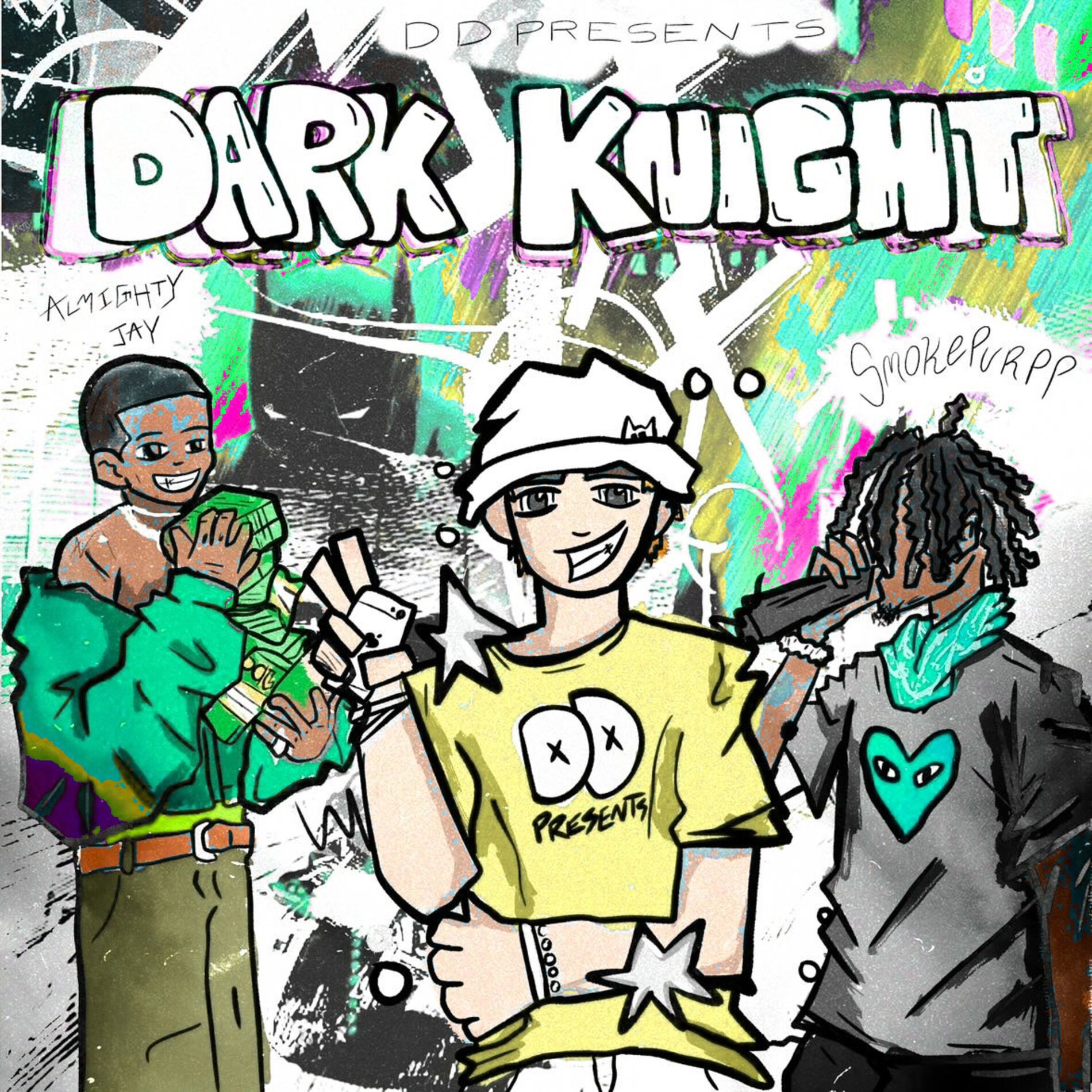 Album cover of DARK KNIGHT (Slowed)