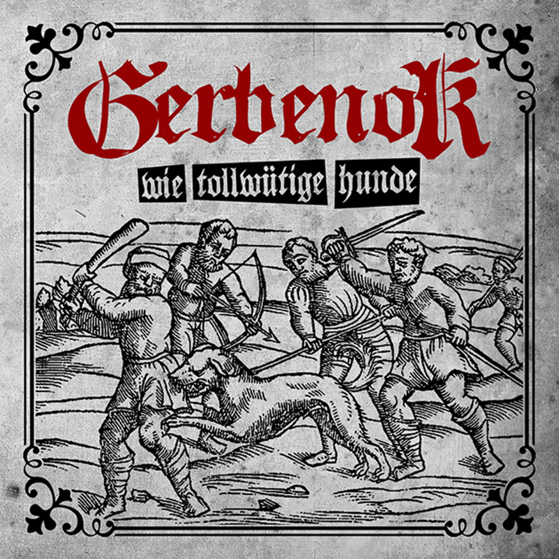 Album cover of Wie tollwütige Hunde