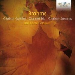 Cover of Brahms: Clarinet Chamber Music