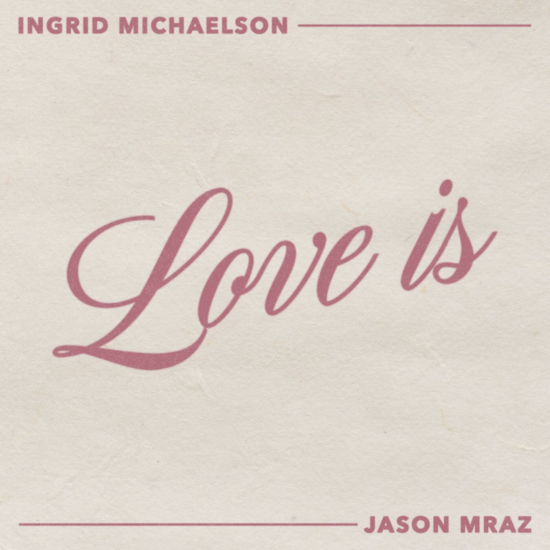 Album cover of Love Is