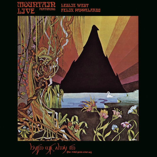 レコード　MOUNTAIN LIVE THE ROAD GOES EVER Vintage Mountain Live the Road Goes Ever on 1972 LP Record