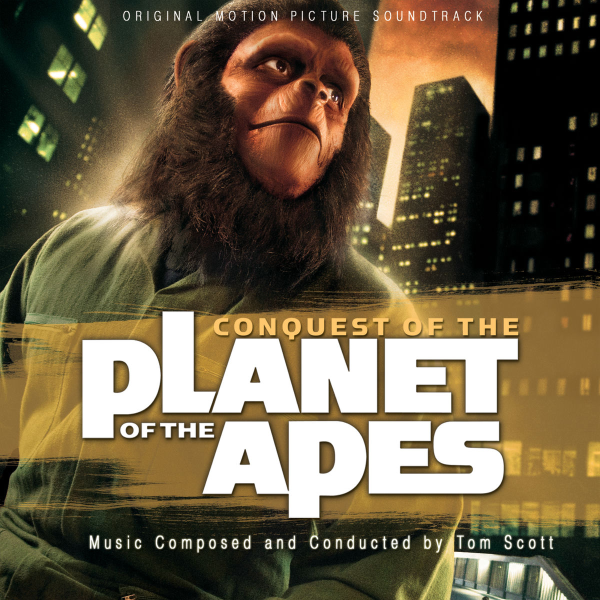 Album cover of Conquest of the Planet of the Apes (Original Motion Picture Soundtrack)