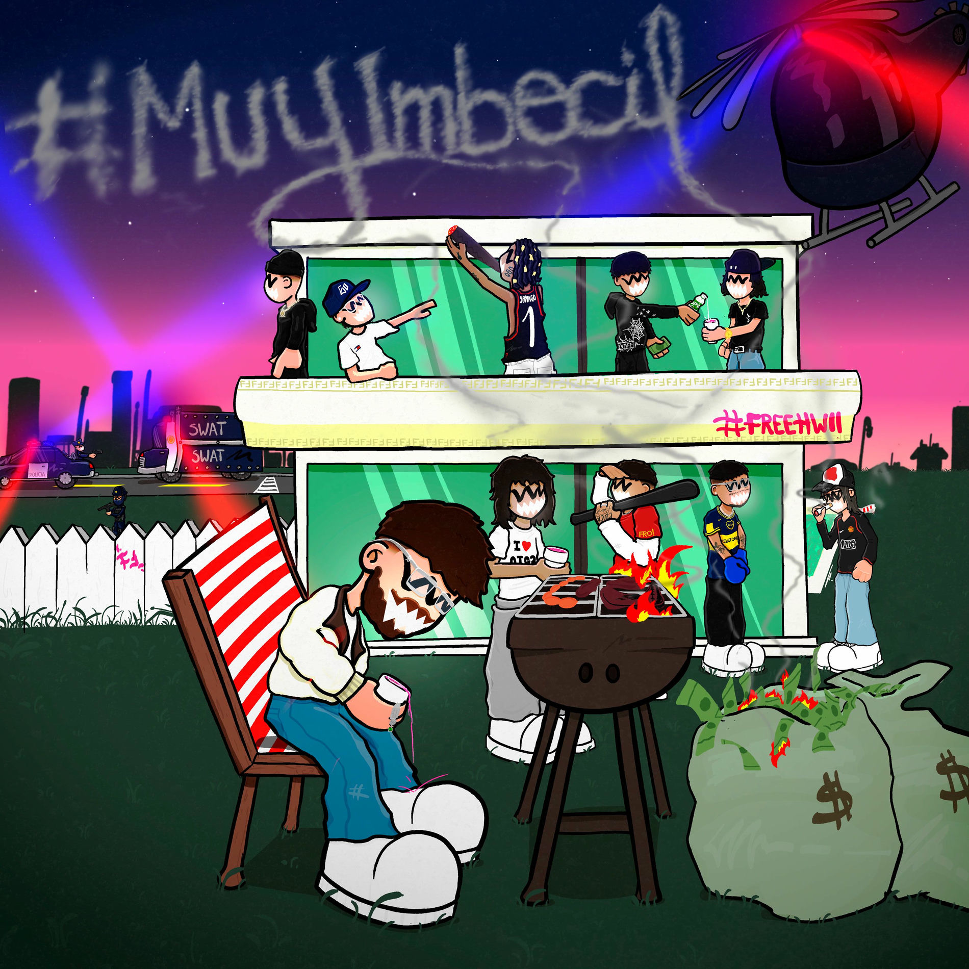 Album cover of MUY IMBÉCIL