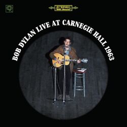 Cover of Bob Dylan Live At Carnegie Hall 1963