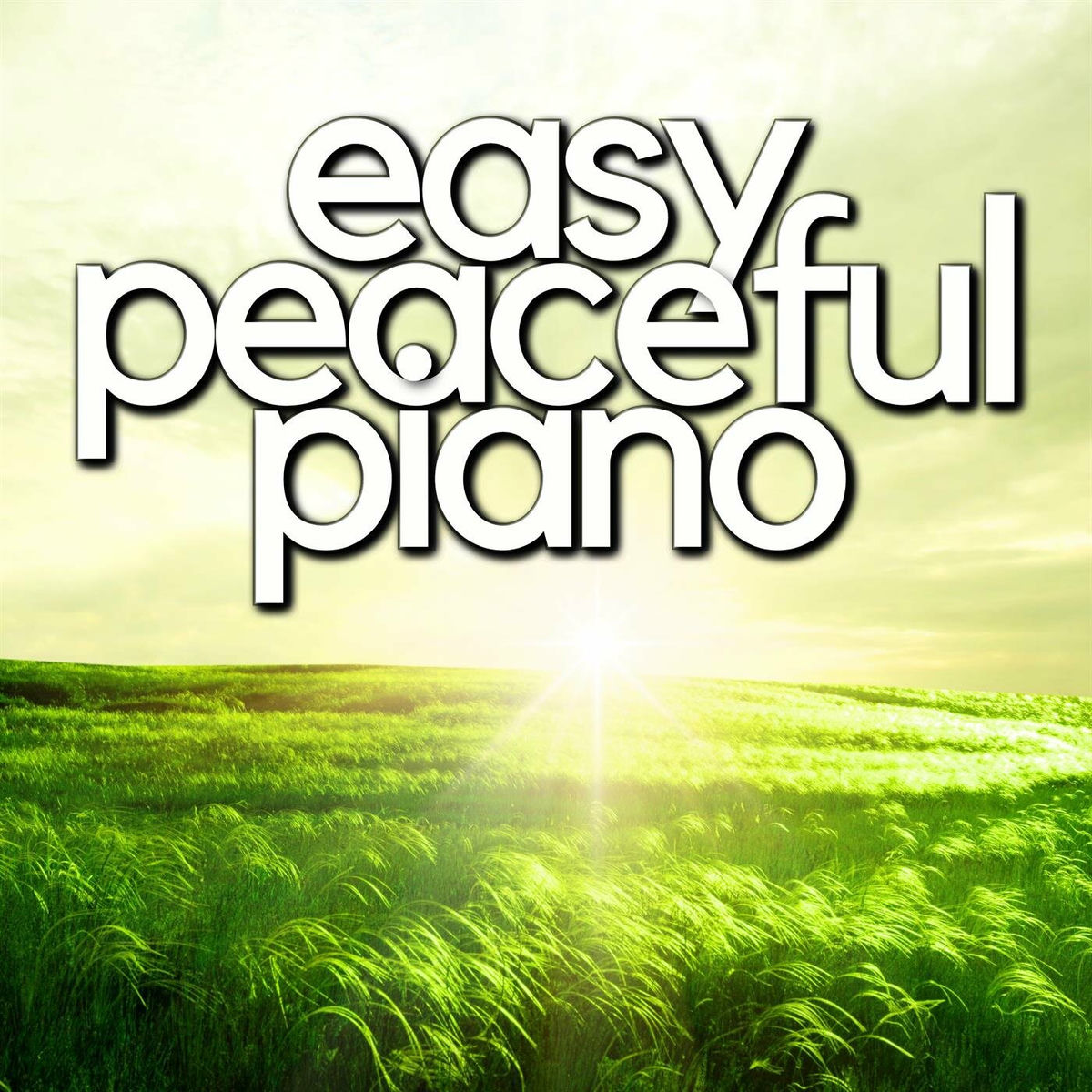 Album cover of easy peaceful piano