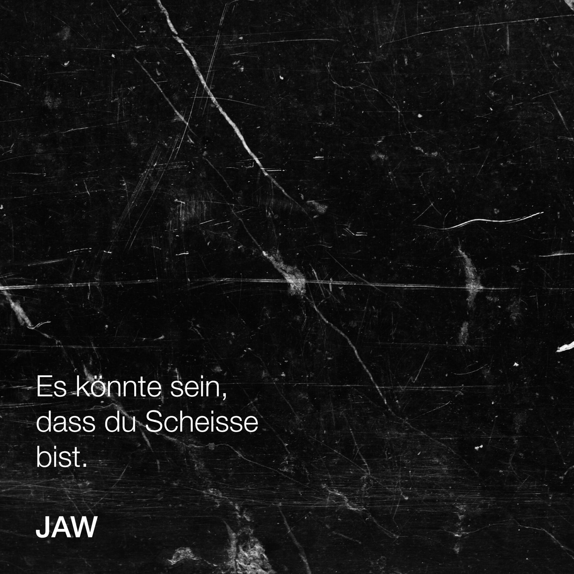 Album cover of Es könnte sein, dass du Scheisse bist