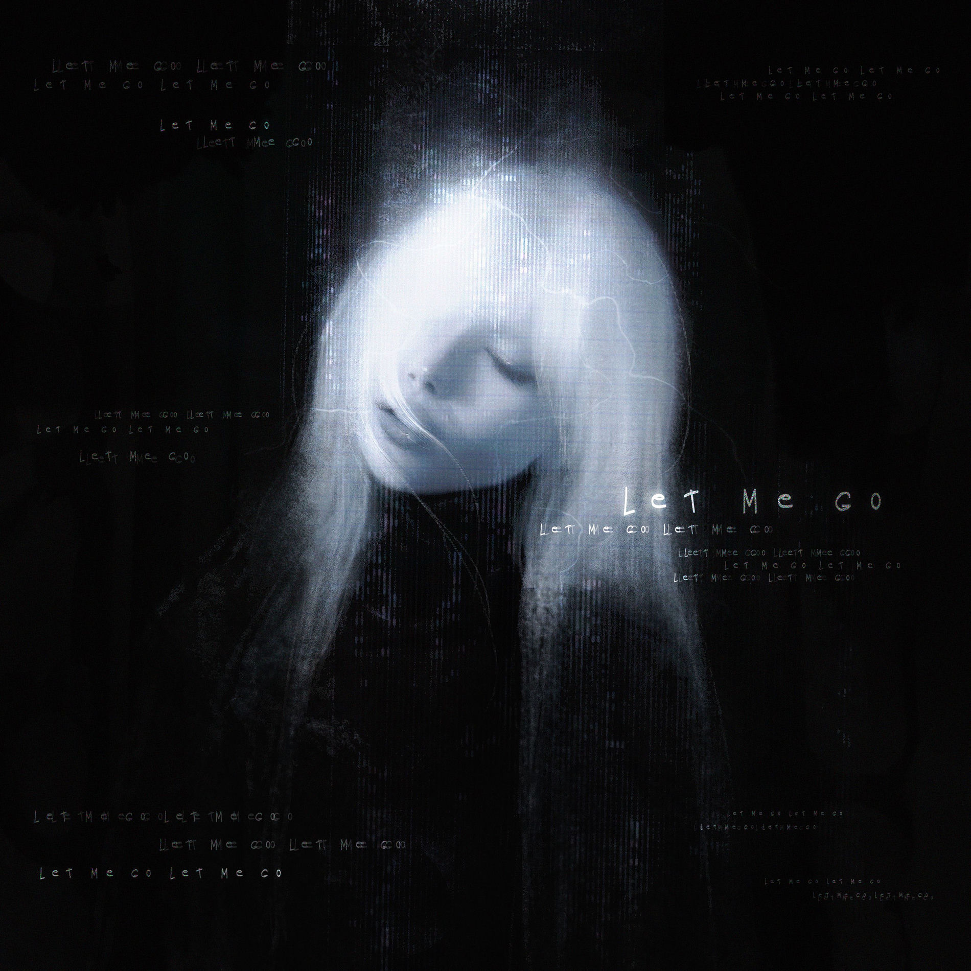 Album cover of let me go.