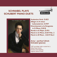 Schnabel Plays Schubert Piano Duets - Artur Schnabel | Deezer