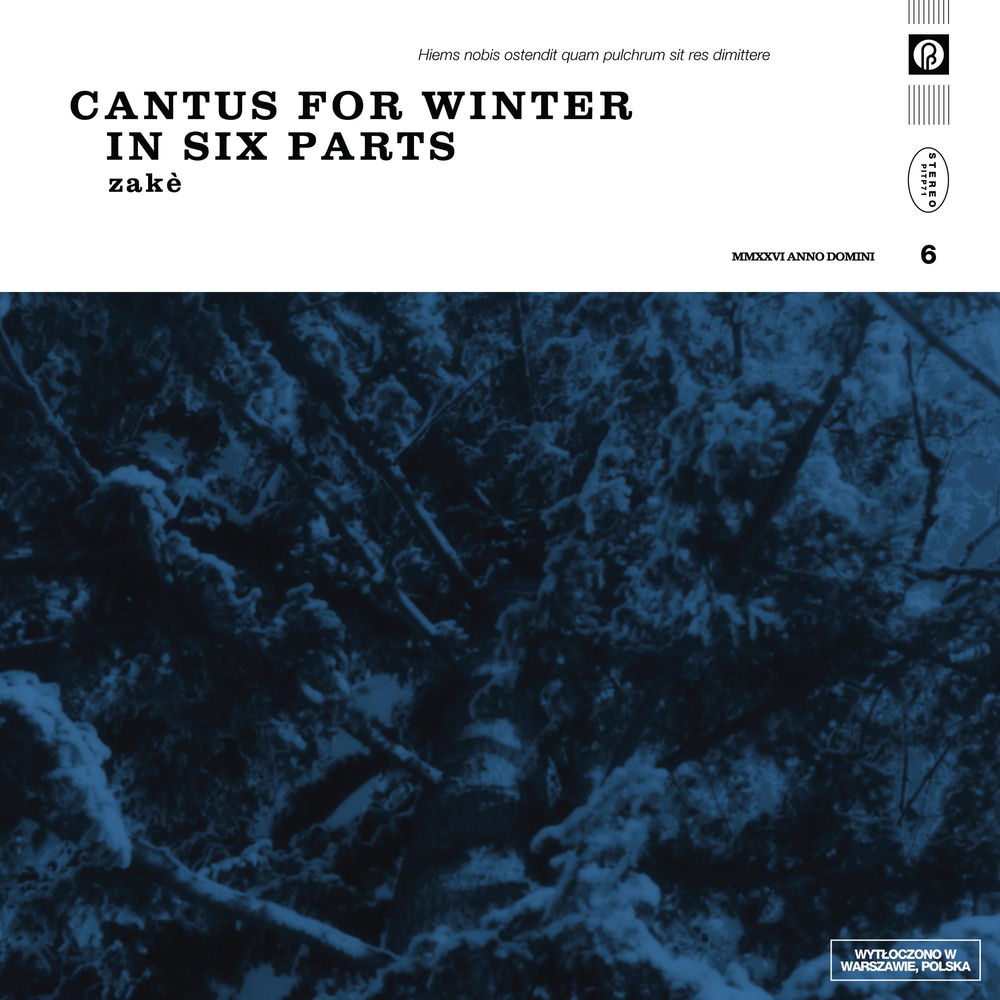 Pochette Cantus for Winter in Six Parts