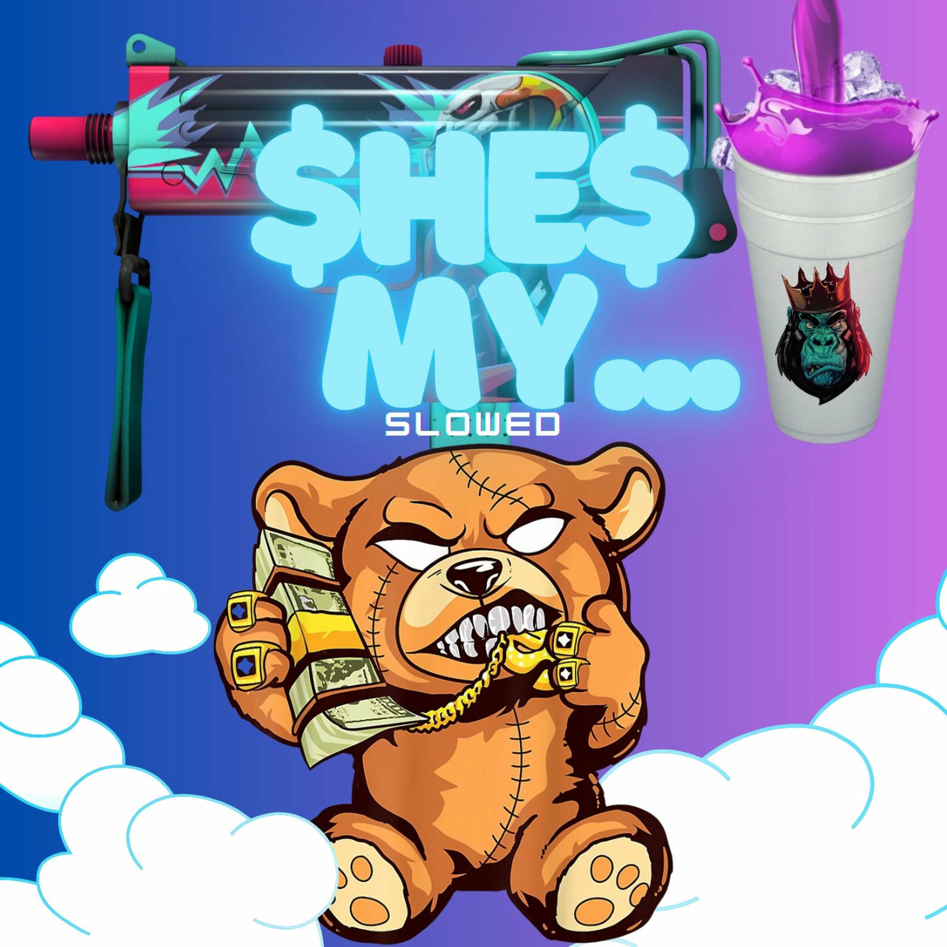Album cover of She's My... Slowed (feat. Arapahoe T.R.U.E.S, Flo, Milli, MoneyMike, Paper Route Clicc, Playas Association, ESL Chopo & Lil-E-Locc