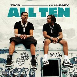 Cover of ALL TEN (feat. Lil Baby)