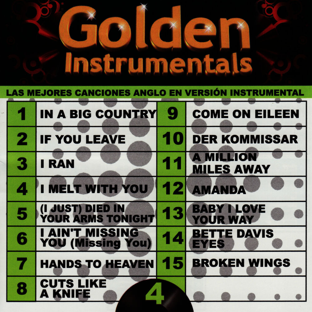 Picture of Golden Instrumentals, Vol. 4