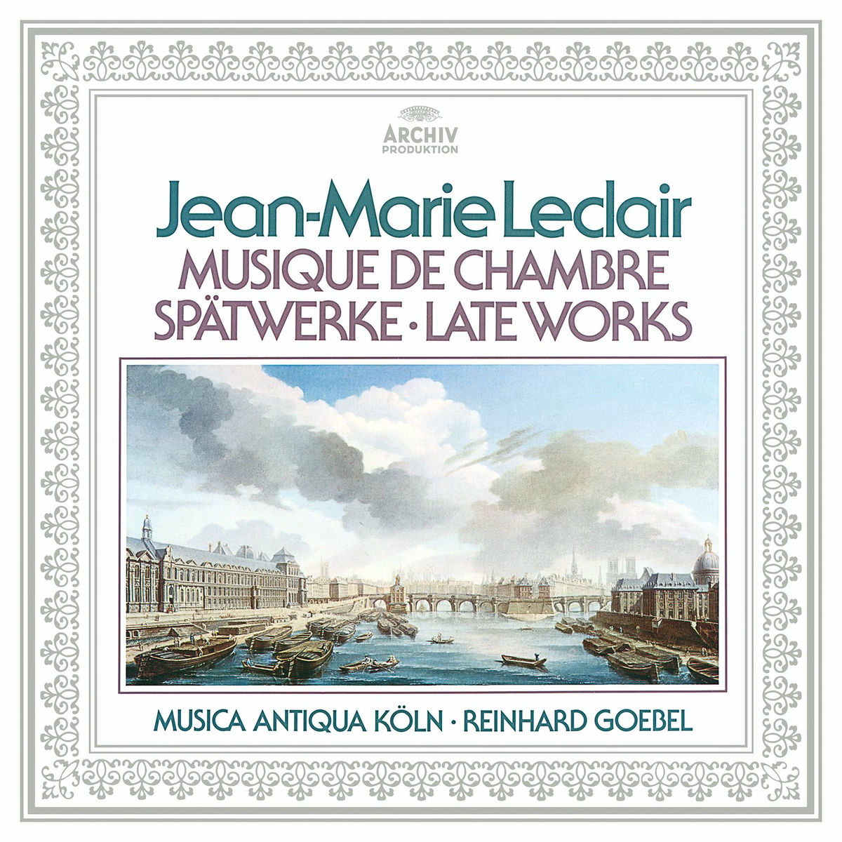 Album cover of Overture in D Major, Op. 13 No. 2 : Leclair I: Overture in D Major, Op. 13 No. 2: II. Andante
