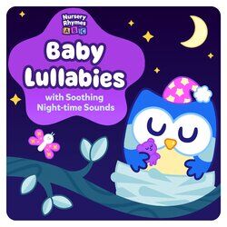 Cover of Baby Lullabies with Soothing Night-time Sounds